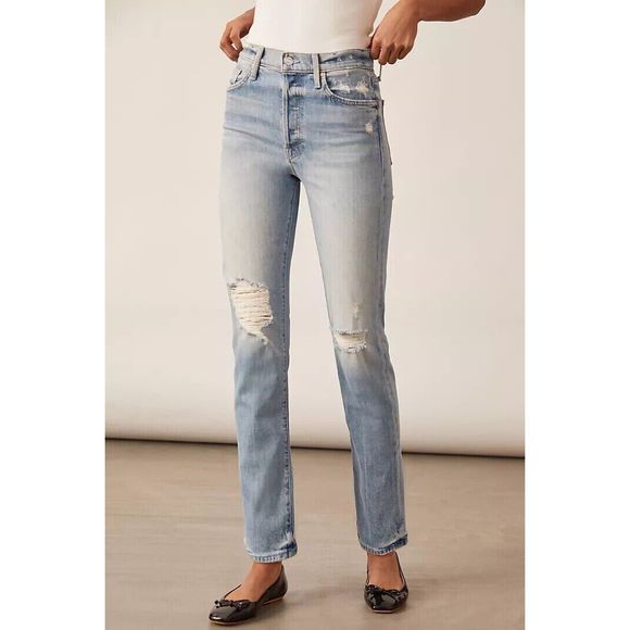 Denim - New Mother Denim - The Huffy Skimp in Rope's End Womens Jeans Size 25